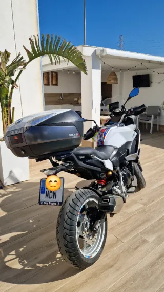 BMW F 900 XR Gris/Blanco