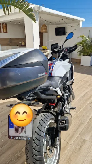 BMW F 900 XR Gris/Blanco