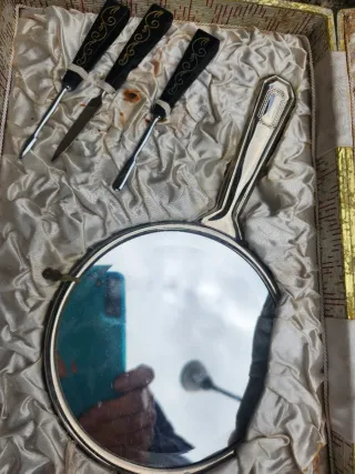 Juego antiguo tocador