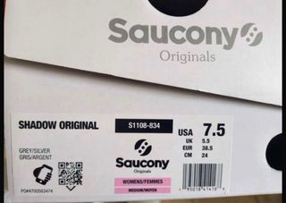 Saucony Shadow grigie e rosa