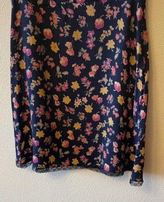 Vestido floral Zara Talla S