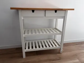 Carrito cocina IKEA FÖRHÖJA madera maciza