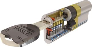 Tesa Assa Abloy, MK153040N, Cilindro de Alta Segur