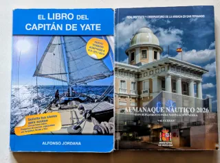 El libro Capitán de Yate + Almanaque Náutico 2026