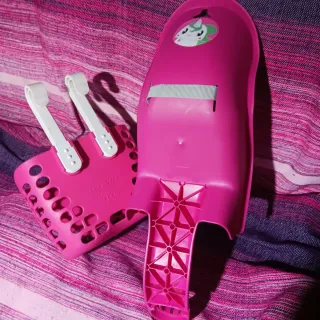 Cesta y asiento bici Decathlon