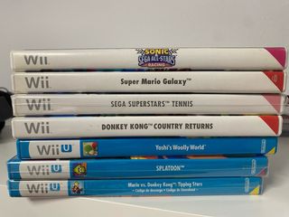Pack juegos wii y wii u