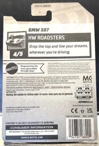 Hot Wheels BMW 507