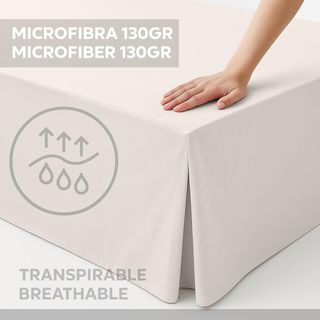 EasyCosy Cubre Canapé para Somier ATENEA – Faldón