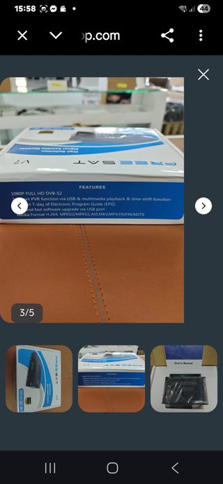 Descodificador Freesat V7 Full HD