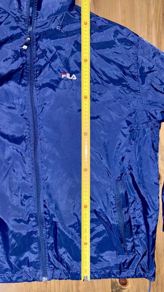 Cortavientos Vintage FILA Azul Marino Talla XL