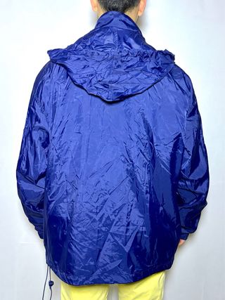 Cortavientos Vintage FILA Azul Marino Talla XL