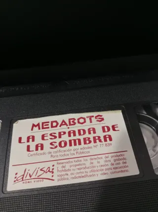 VHS Medabots La Espada de la Sombra