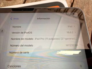 iPad Pro 11" 2gen (2020) + CAJA + LAPIZ