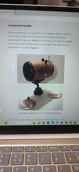 Polyorama circolare lastre traslucide