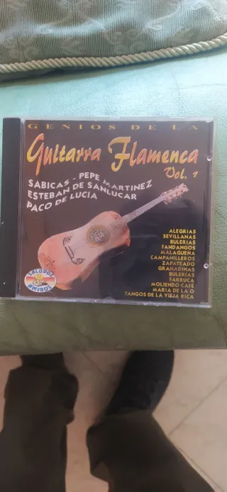 CD musicale Guitar Flamenca Vol1