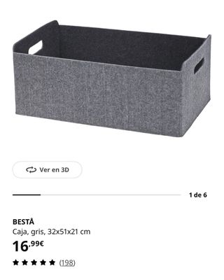 3 Cajas organizadoras Besta