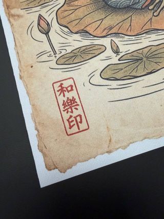 30x40 Rana che suona