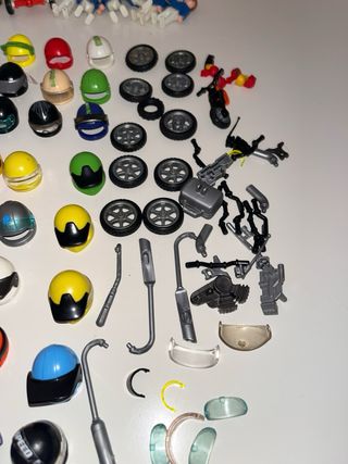 Playmobil Lote Motos y Figuras