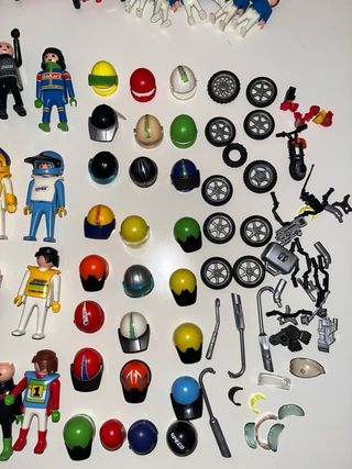 Playmobil Lote Motos y Figuras
