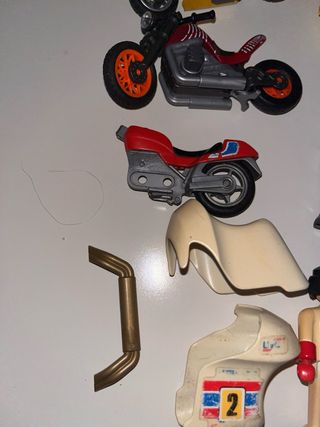 Playmobil Lote Motos y Figuras