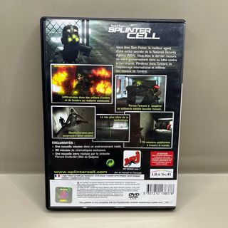 Tom Clancy's Splinter Cell PS2 - Gioco e Disco