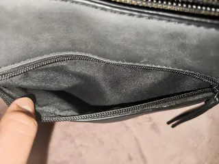 Bolso bandolera gris oscuro