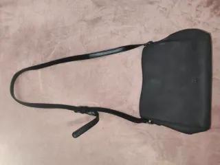 Bolso bandolera gris oscuro