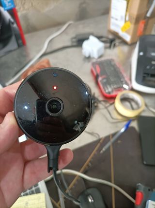 - Eve Cam cámara inteligente interior visión