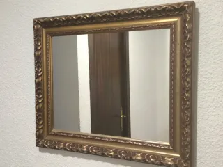 Espejo vintage espectacular encuadre 63*52 CMS