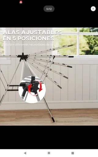 Tendedero Plegable Vertical