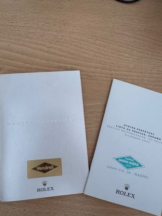 Catálogo Rolex Oyster Perpetual 2005