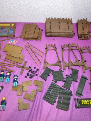 Lote Fuerte Playmobil