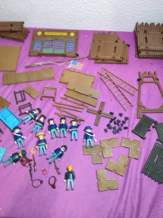 Lote Fuerte Playmobil