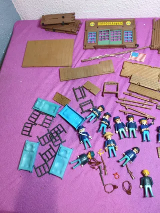 Lote Fuerte Playmobil