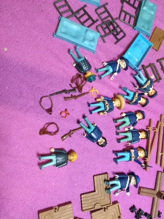 Lote Fuerte Playmobil