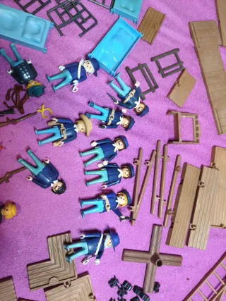 Lote Fuerte Playmobil