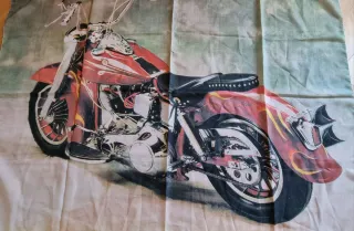 Bandera temática motero moto custom