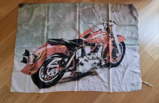 Bandera temática motero moto custom