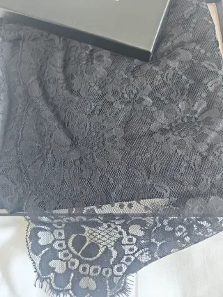 Mantilla de madrina o Manola 220x 100cm