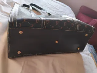 Bolso de Pierre Cardin, piel. Tamaño grande.