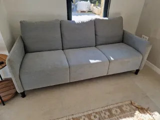 Sofá Gris 3 Plazas