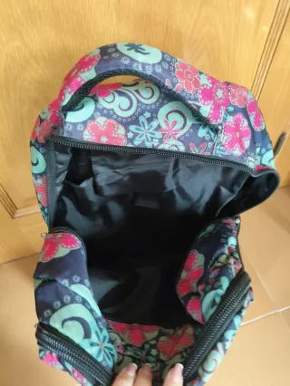 Mochila escolar ORMI floral
