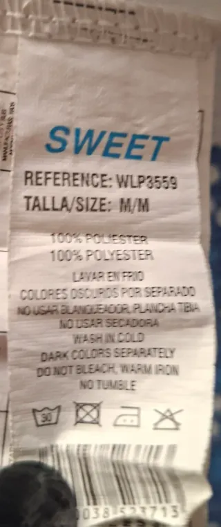 Pantalon recto Talla M Sweet