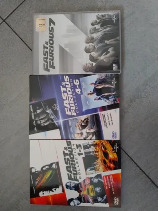 7 DVD Fast & furious