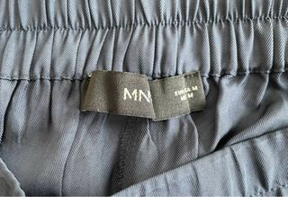 Bermudas Mango cintura elástica azul marino M