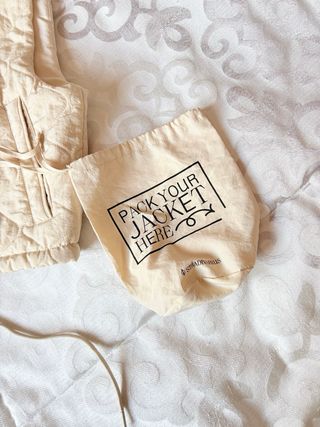 Chaleco acolchado beige