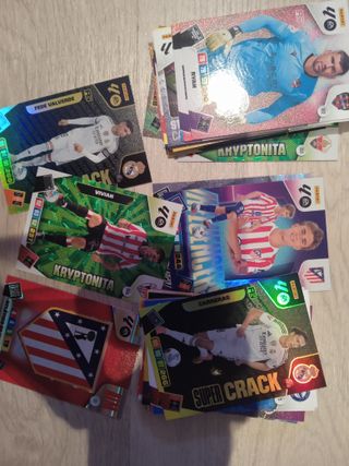 125 cromos Adrenalyn 25-26 sin repetir