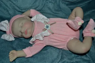 Muñeca reborn Blanca