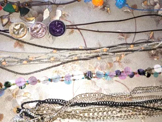 Collezione di collane da donna + corallo