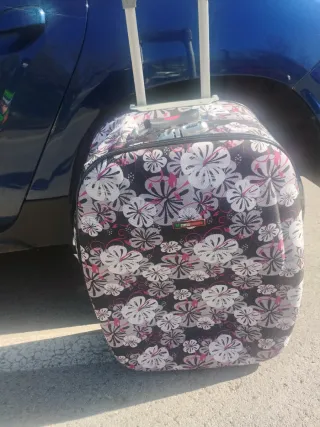 Dos maletas XXL marca misiuss una 6 ruedas dobles